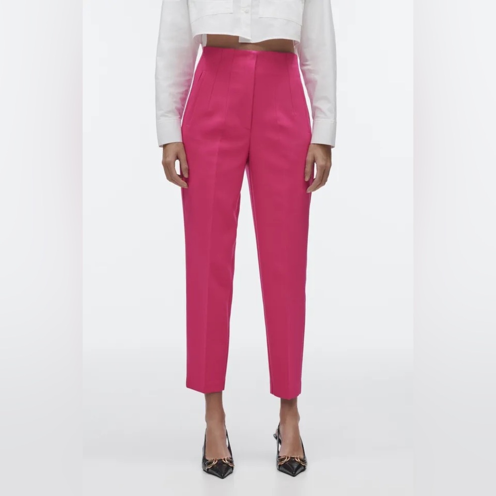 ZARA High Waisted Pants Trousers
